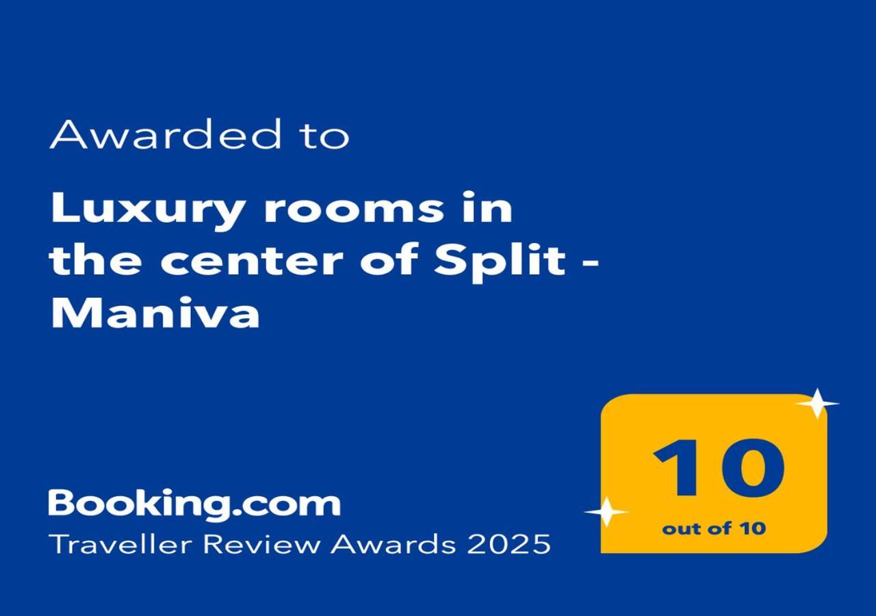 Luxury Rooms In The Center Of Split - Maniva Buitenkant foto
